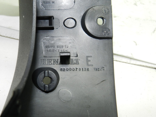 Moldura Inferior Coluna Direção Renault Megane 2008 A 2013