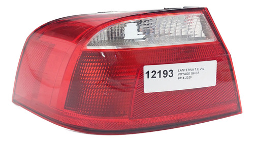 Lanterna Sinaleira Traseira Esquerda Voyage G6 G7 2014 A 18