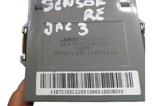 Modulo Sensor De Ré Jac Motors J3 2010 3603100u8030 14370