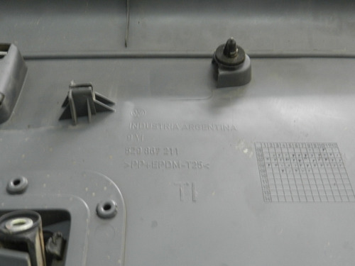 Forro Porta Traseiro Esquerdo Vw Spacefox 2010 5z9867211