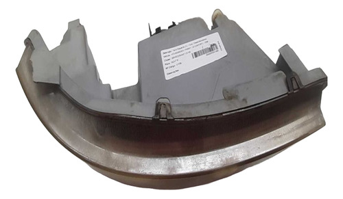 Farol Esquerdo Vw Gol Parati Saveiro G4 2006 2007 Cromado