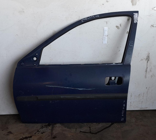 Porta Dianteira Esquerda Azul Gm Corsa 4 Portas 1999