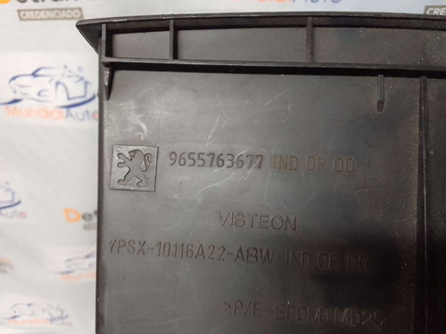 Moldura Porta Objetos Central Peugeot 206 2006 20363