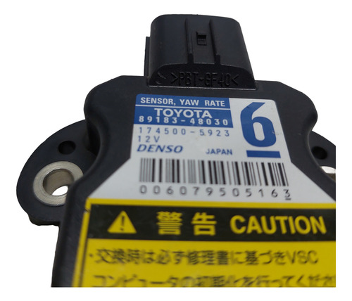 Modulo Sensor De Estabilidade Prius 1.8 Ano 2010 A 2015