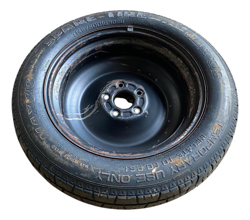 Roda Estepe Fino Ford Focus Fusion Titanium Aro 16 Com Pneu