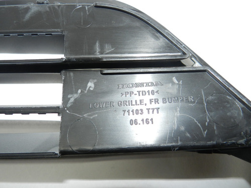 Grade Inferior Parachoque Dianteira Honda Hrv 18/21 71103t7t