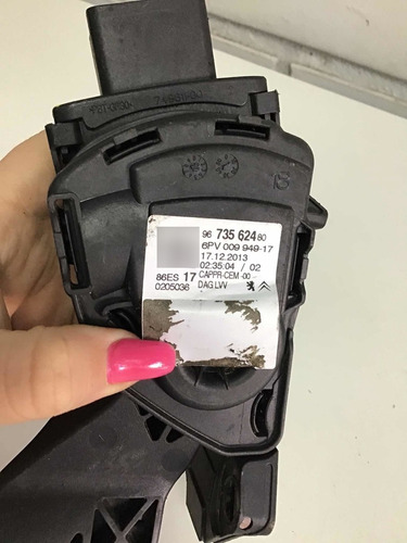 Pedal Acelerador Peugeot 208 9673562480 8291*