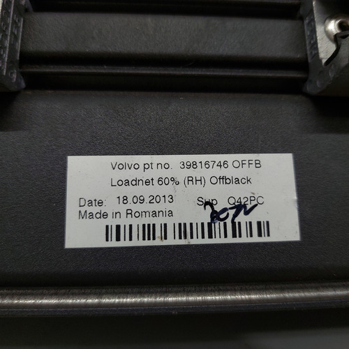 Esteira Rede Porta Malas Volvo V60 Lado Direito E Esquerdo 