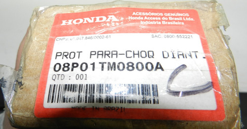 Protetor De Para-choque Dianteiro Honda City 2009/2014