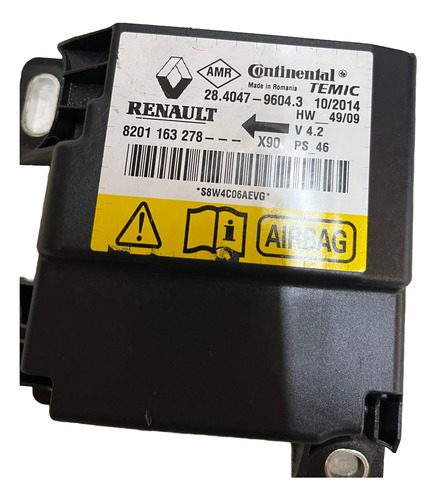 Modulo Central Renault Sandero Logan 2012 2013 8201163278