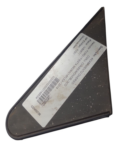 Moldura Externa Retrovisor Esquerdo Fiesta 2003 A 2013 (al)