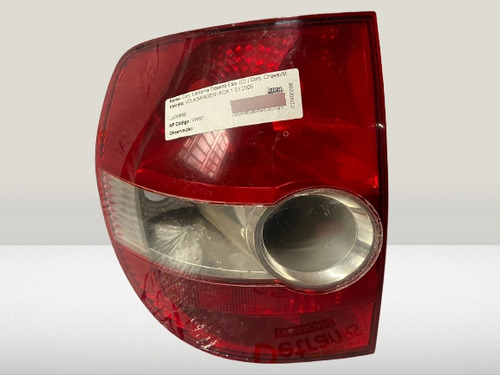Lanterna Traseira Esquerda Vw Fox 2004/10 18250 C11