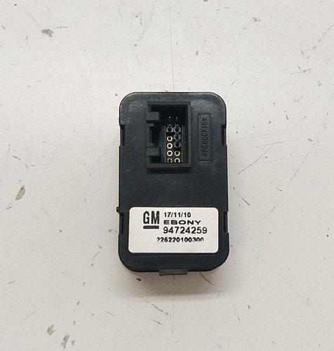 Botão Vidro Elétrico Motorista Gm Agile Montana 94724259