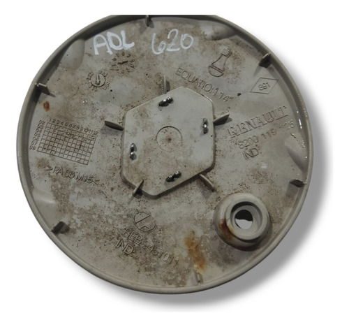 Calota Central Roda Renault Clio 2008 (al)