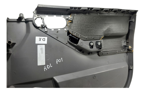 Forro Porta Dianteira Esquerda Gm Meriva 2003 A 2011 (al)