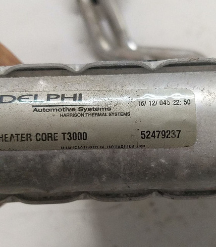 Radiador Ar Quente Gm Astra Sedan 2005 52479237