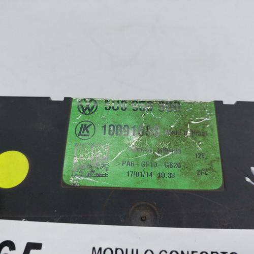 Módulo Conforto Gol / Saveiro G5 / G6 Ano 2008 A 2014