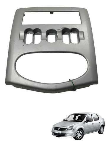 Moldura Painel Central Renault Logan 2009 (al)