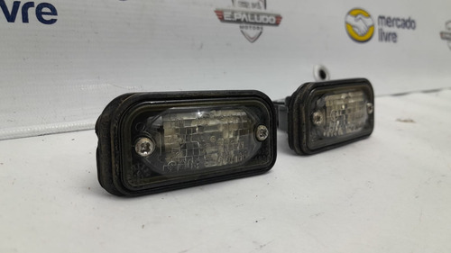 Par Luz Placa Traseira C180k C200 2000 A 2007 Com Detalhe