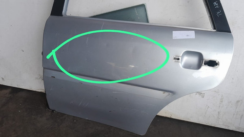 Porta Traseira Esquerda Prata Vw Gol Titan 4p G5 2008 A 2012