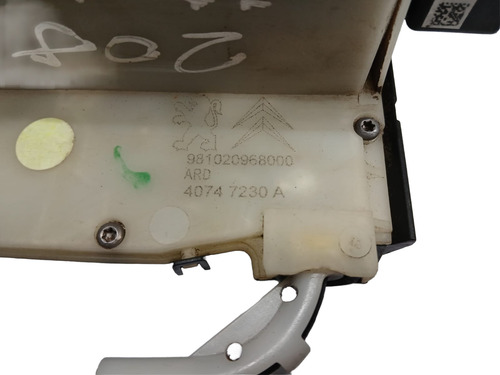 Fechadura Porta Traseira Direita Peugeot 208 2008 2013 A 19
