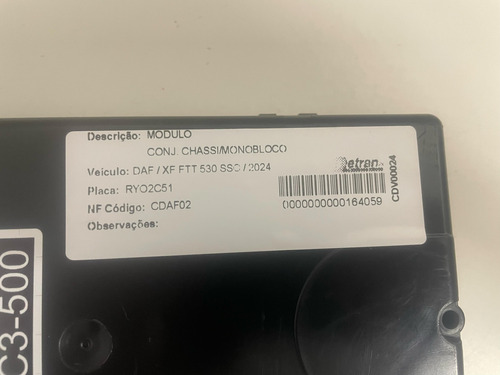Módulo Vic 3 500 Xf Ftt 530 2024 - A2c14747601 / 2206308