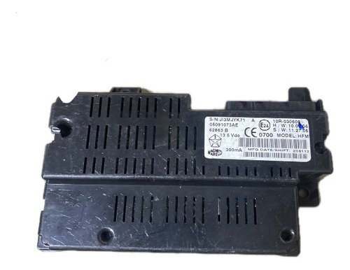Módulo Alarme Fiat Freemont 13 A 17 05091073ae Original
