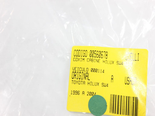 Coxim Cabine Hilux Sw4 96/04 (678)