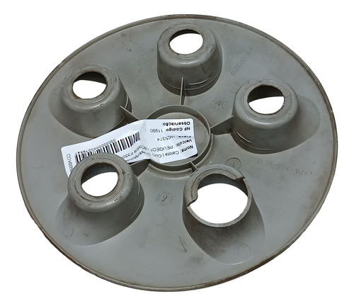 Calota Central Roda Ducato 1997 2017 Aro 16 Boxer 1336220080