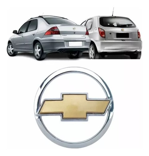 Emblema Tampa Traseira Gm Prisma Celta 2007 A 2012 93343850