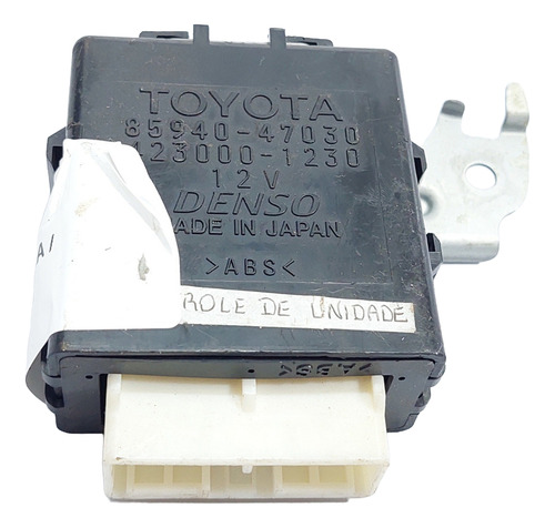 Módulo Do Sensor De Chuva Prius / Corolla Ano 2009 A 2016