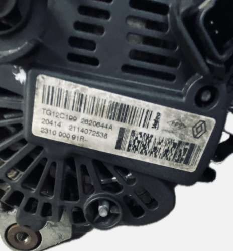 Alternador Renault Megane Duster 1.6 2.0 06 A 15 231000091r