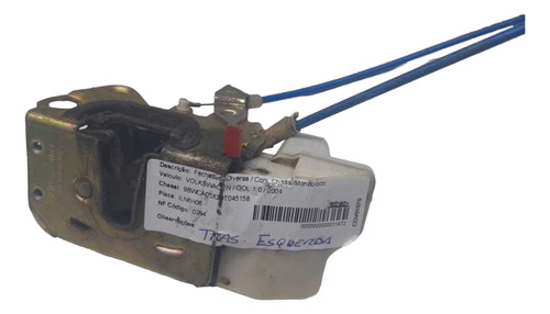  Fechadura Porta Tras Esq Vw Gol 2004