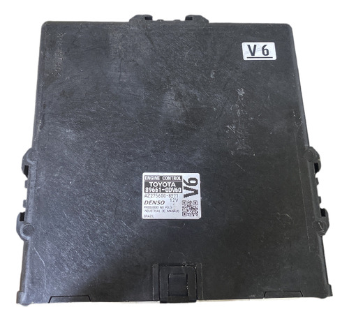 Módulo Injeção Toyota Etios 17 A 21 896610dv60