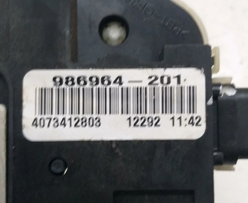 Fechadura Traseira Esquerda Ford Edge 2012 A 2014 986964201