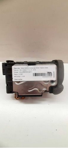 Fechadura Elétrica Porta Tras Direita Gm Cobalt 13586736