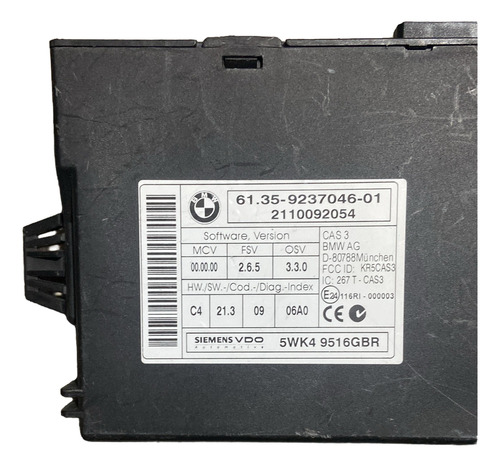 Modulo Conforto Bmw X5 V8 2011