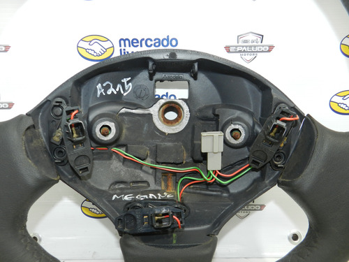 Volante Direção Scenic Megane Clio 7700429734 Com Detalhe