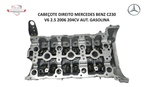 Cabeçote Direito Std Sem Comando Mercedes C230 V6 2.5 04/06