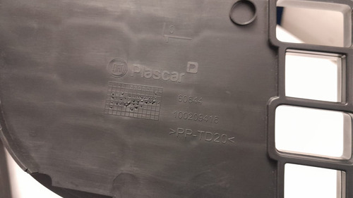 Grade Inferior Para-choque Dianteiro Fiat Uno Vivace 15/18