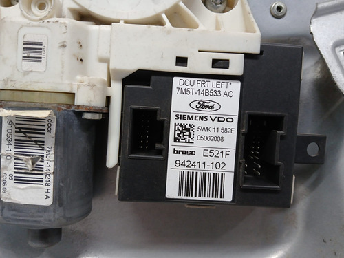 Maquina Vidro Porta Dianteira Esquerda Ford Focus 2009 A 13