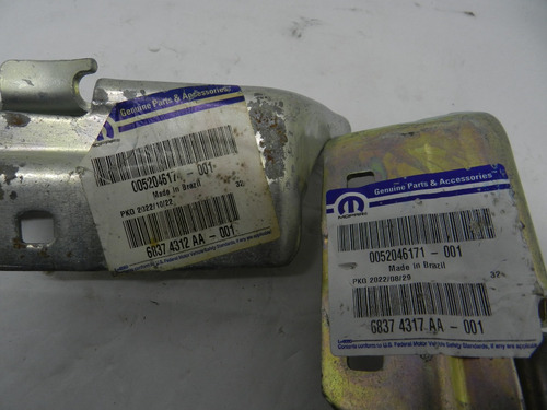 Par Dobradiça Capô Fiat Argo Cronos 2017 A 2020 0052046174