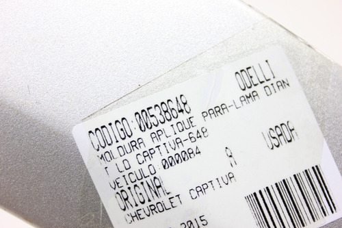 Moldura Aplique Para-lama Diant Ld Captiva 08/15 Us (648)