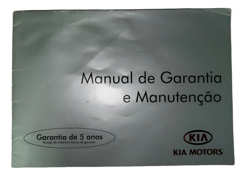 Manual Do Proprietário Kia Sorento 2008