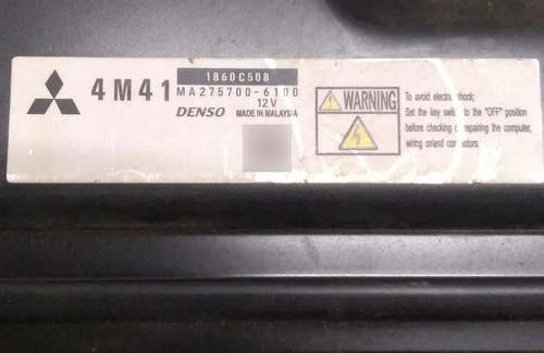 Kit Módulo Injeção L200 Triton 3.2 2012 Manual 1860c508