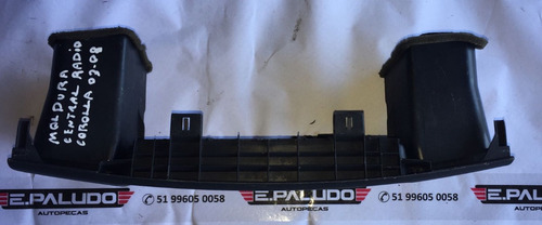 Difusor Ar Central Toyota Corolla Fielder 03/08 Detalhe