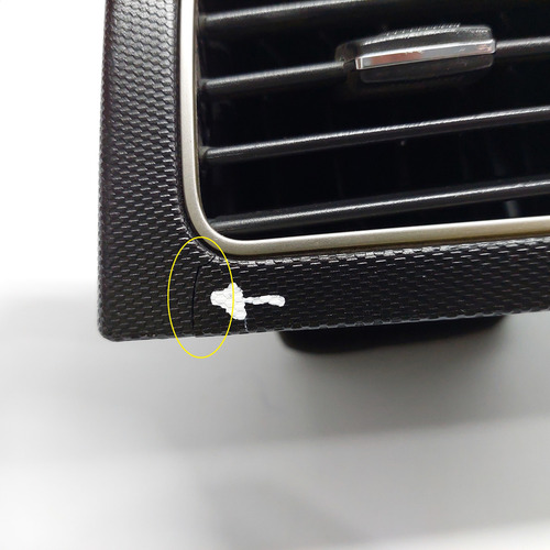 Difusores De Ar Lado Direito Do Painel Korando C/ Detalhe