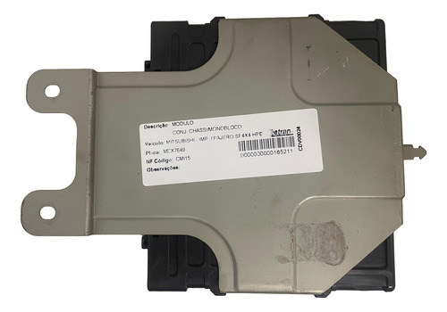 Módulo Injeção Pajero Hpe Diesel 2005