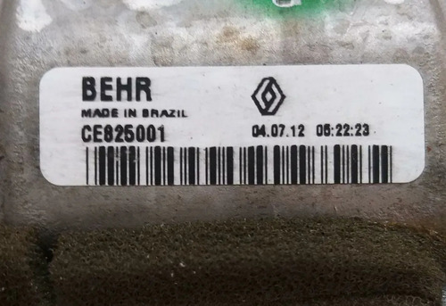 Radiador Ar Quente Renault Duster 2011 A 2015 Ce825001