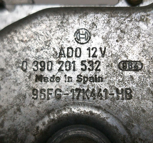 Motor Limpador Traseiro Ford Fiesta Endura 99/03 0390201532